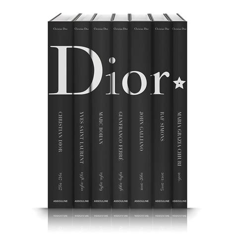 dior by christian dior book.